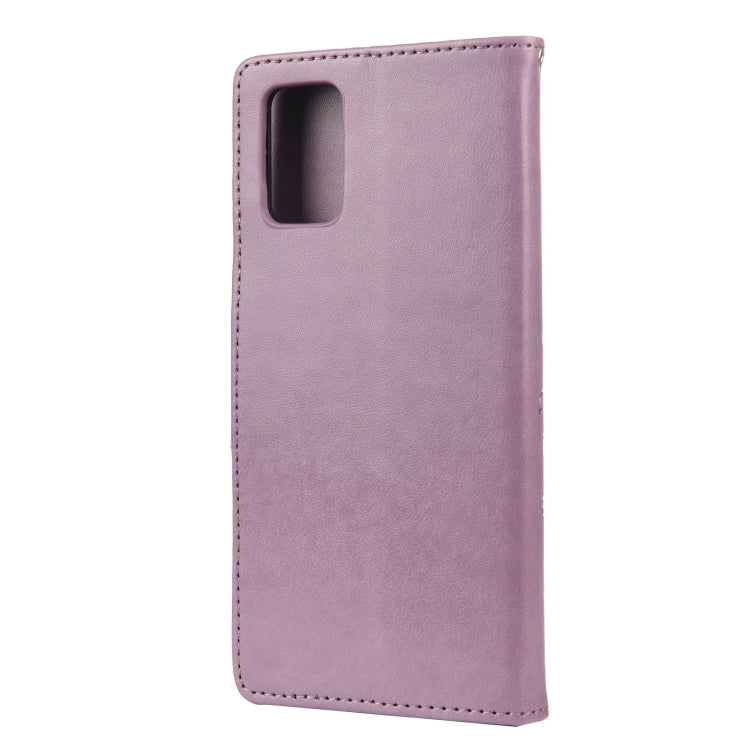 Custodia portafoglio in pelle con farfalle per Samsung Galaxy A03