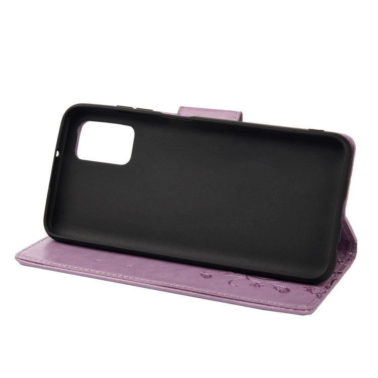Custodia portafoglio in pelle con farfalle per Samsung Galaxy A03