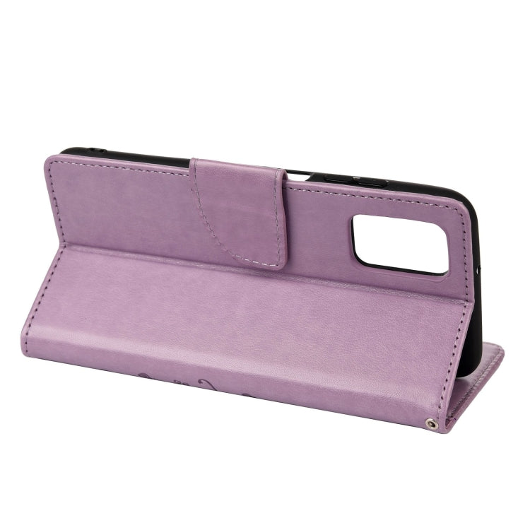 Custodia portafoglio in pelle con farfalle per Samsung Galaxy A03