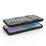 Custodia protettiva antiurto per OPPO Realme XT & K5 con supporto rosso