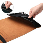 Custodia in pelle con supporto per Samsung Tab A 8.0 2019
