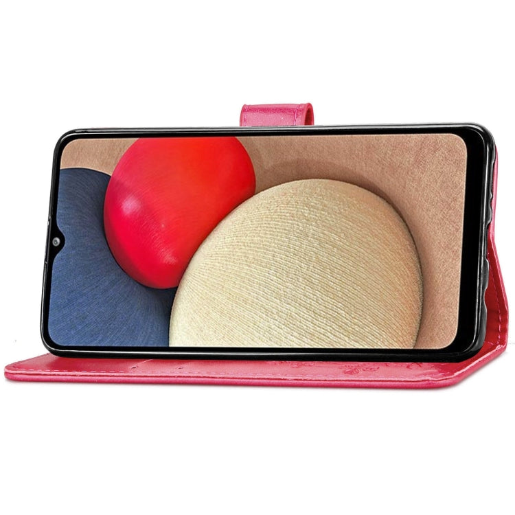 Custodia portafoglio in pelle goffrata per Samsung Galaxy A03s