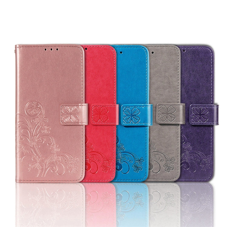 Custodia portafoglio in pelle goffrata per Samsung Galaxy A03s