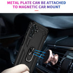 Custodia protettiva TPU e PC con supporto girevole per Galaxy A13