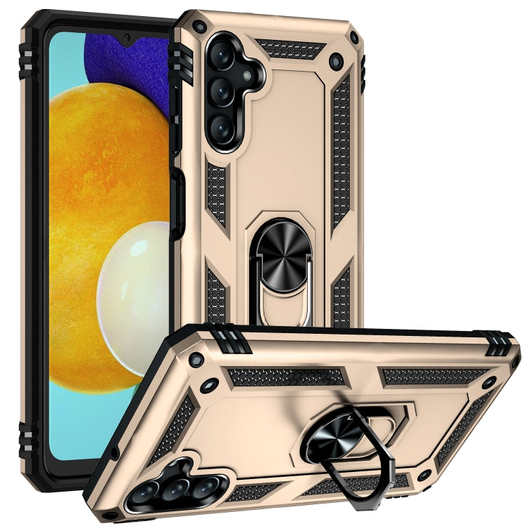 Custodia protettiva TPU e PC con supporto girevole per Galaxy A13