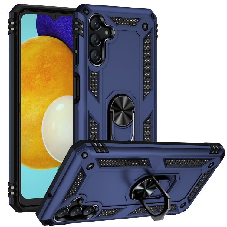 Custodia protettiva TPU e PC con supporto girevole per Galaxy A13