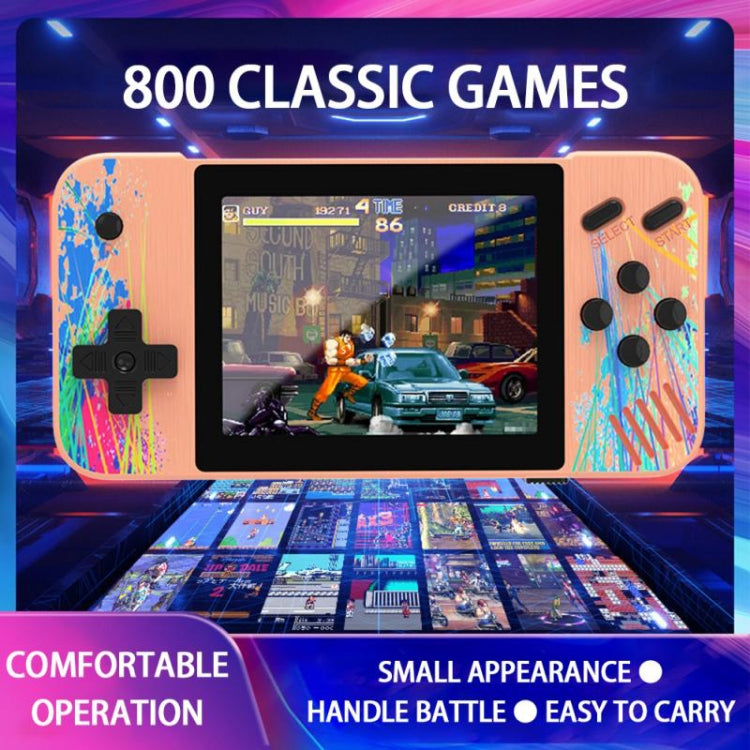 Console di gioco portatile G3 Macaron 3,5" 800 giochi