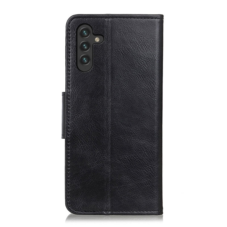 Custodia portafoglio in pelle Crazy Horse per Samsung Galaxy A13