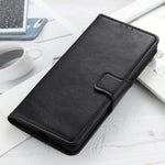 Custodia portafoglio in pelle Crazy Horse per Samsung Galaxy A13
