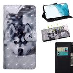 Custodia portafoglio in pelle con supporto per Samsung Galaxy S22