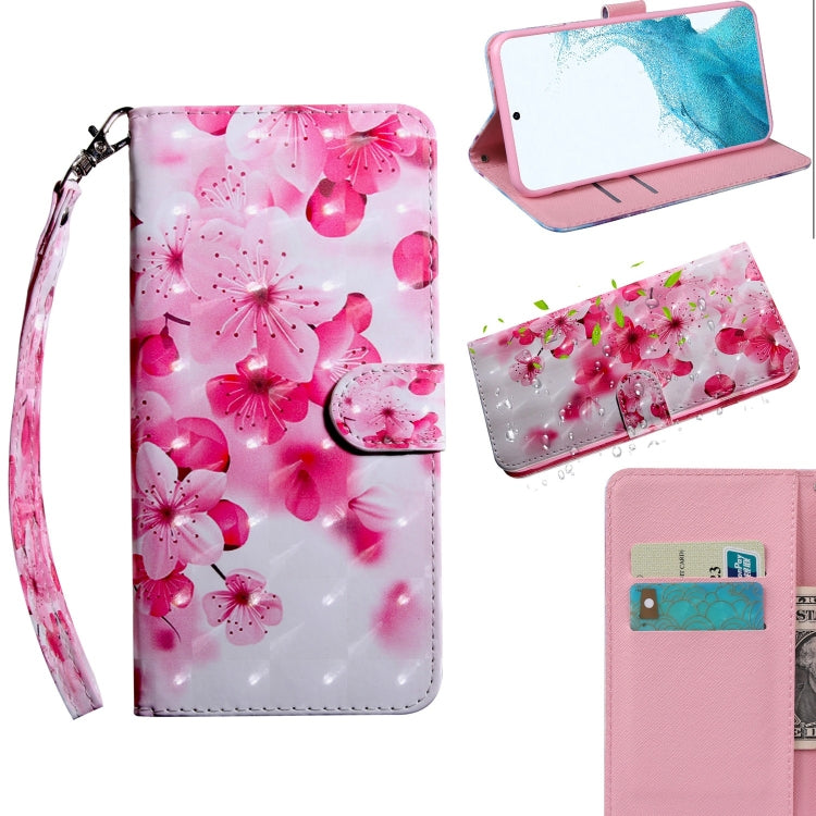 Custodia portafoglio in pelle con supporto per Samsung Galaxy S22