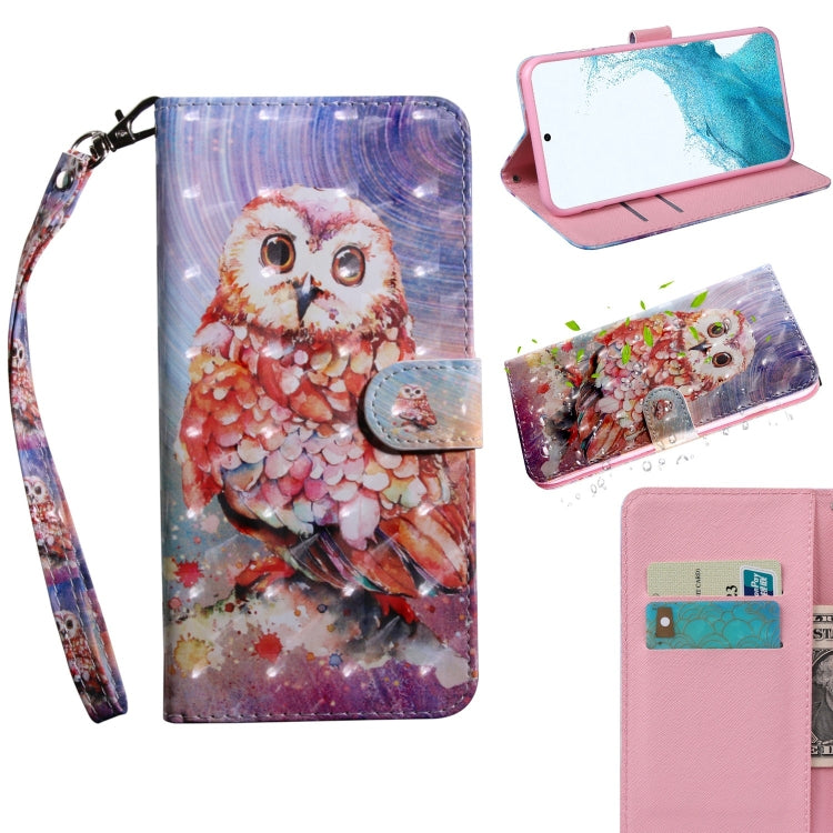 Custodia portafoglio in pelle con supporto per Samsung Galaxy S22
