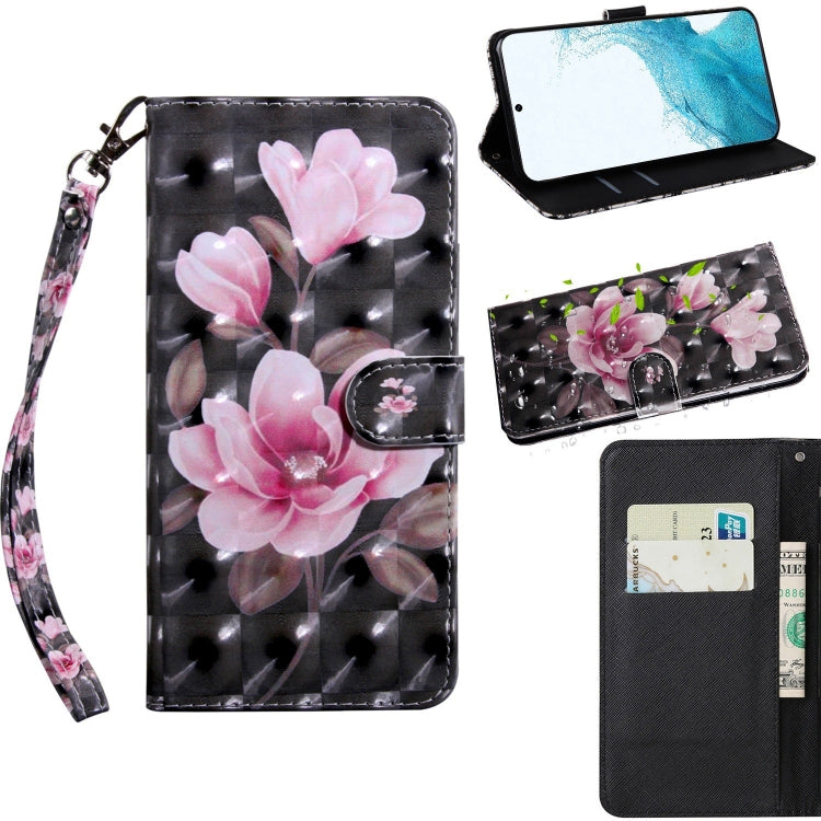 Custodia portafoglio in pelle con supporto per Samsung Galaxy S22