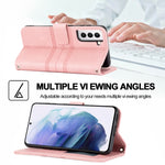 Custodia portafoglio in pelle PU con fibbia magnetica per Samsung