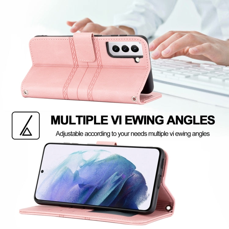 Custodia portafoglio in pelle PU con fibbia magnetica per Samsung