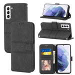 Custodia portafoglio in pelle PU con fibbia magnetica per Samsung