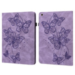 Custodia tablet in pelle flip con farfalla per Galaxy Tab A 8.0