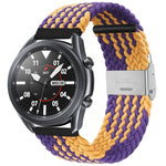 Cinturino nylon intrecciato 22mm per smartwatch Samsung