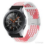 Cinturino nylon intrecciato 22mm per smartwatch Samsung