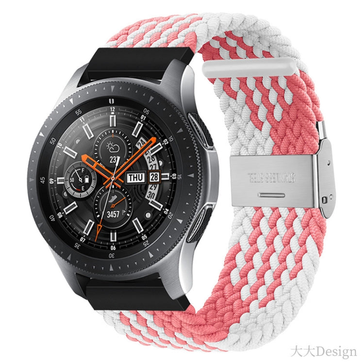 Cinturino nylon intrecciato 22mm per smartwatch Samsung