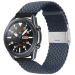 Cinturino nylon intrecciato 22mm per smartwatch Samsung