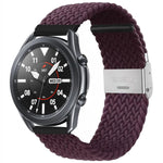 Cinturino nylon intrecciato 22mm per smartwatch Samsung