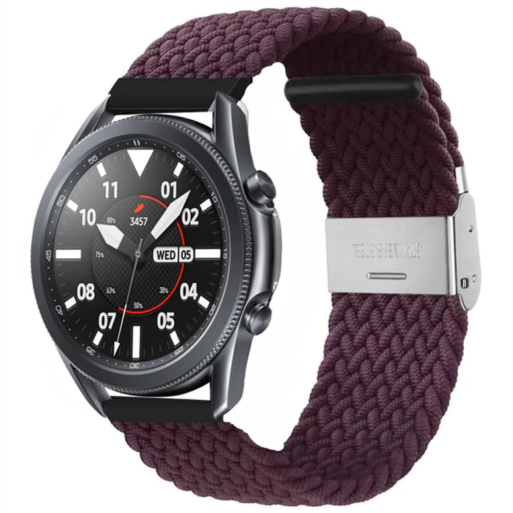 Cinturino nylon intrecciato 22mm per smartwatch Samsung