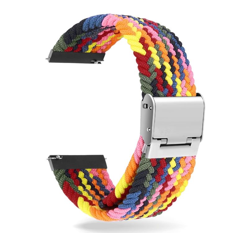 Cinturino nylon intrecciato 22mm per smartwatch Samsung