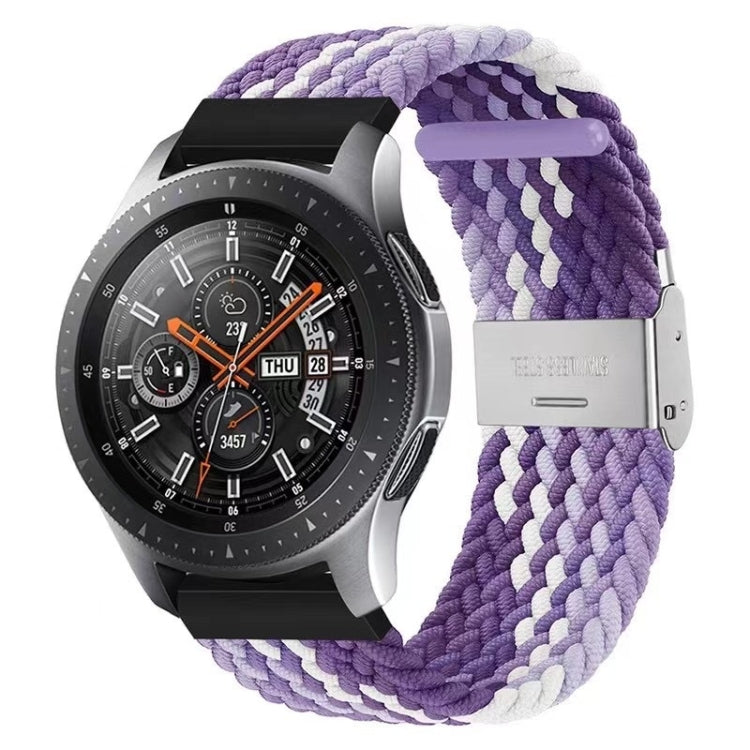Cinturino nylon intrecciato 22mm per smartwatch Samsung
