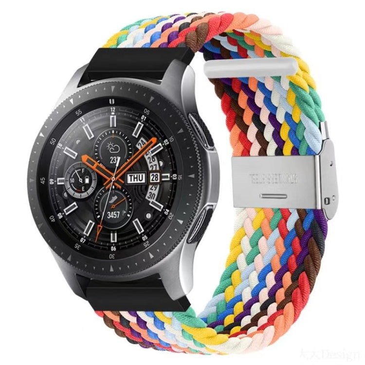 Cinturino nylon intrecciato 22mm per smartwatch Samsung
