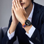 Cinturino nylon intrecciato 22mm per smartwatch Samsung
