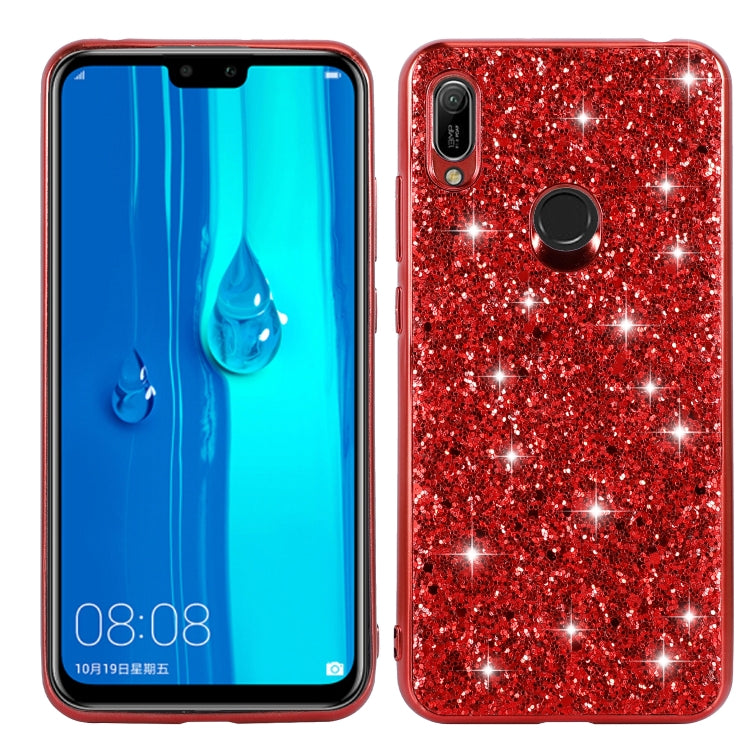 Custodia TPU glitterata per Samsung Galaxy A20s