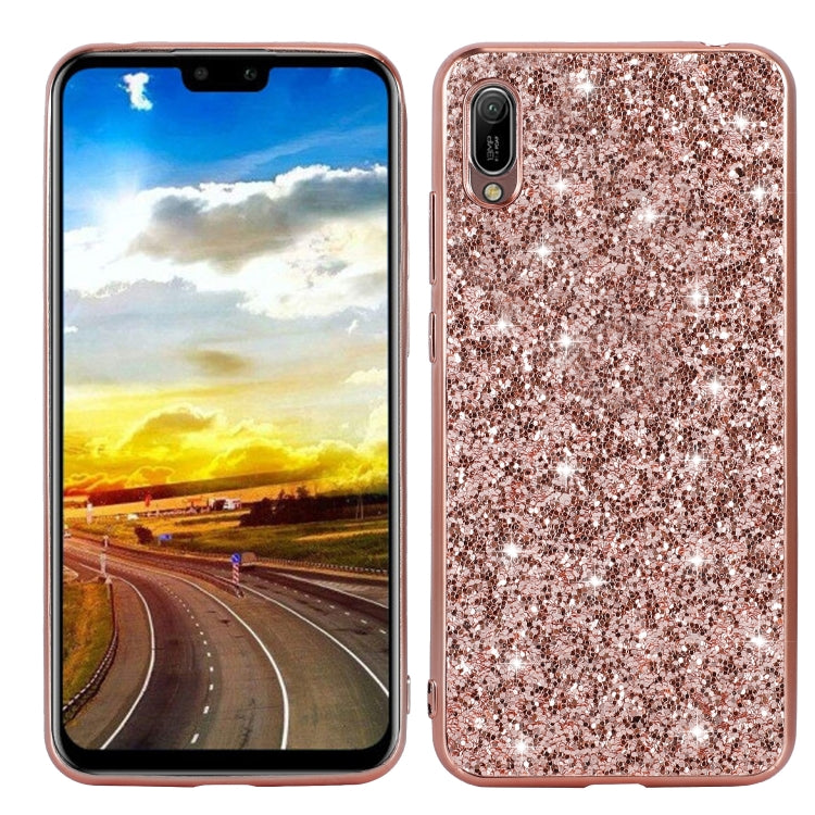 Custodia TPU glitterata per Samsung Galaxy A20s