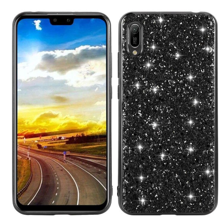 Custodia TPU glitterata per Samsung Galaxy A20s