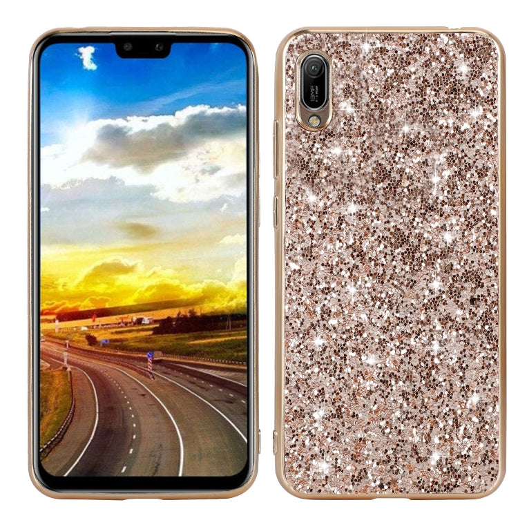 Custodia TPU glitterata per Samsung Galaxy A20s