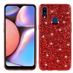 Custodia TPU glitterata per Samsung Galaxy A20s