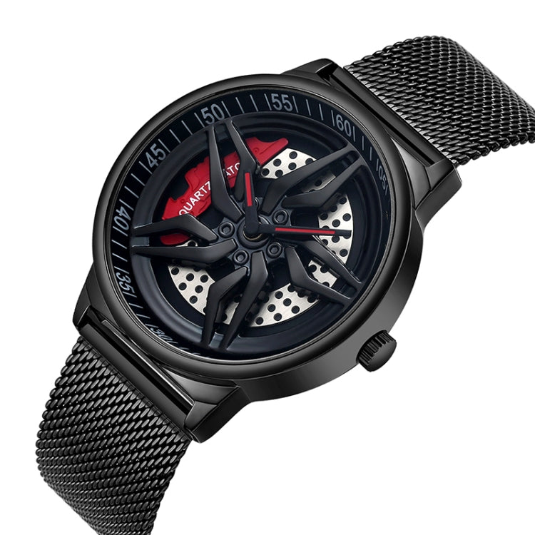 SANDA 1062 Orologio al quarzo uomo con cinturino maglia