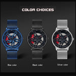 SANDA 1062 Orologio al quarzo uomo con cinturino maglia