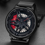 SANDA 1062 Orologio al quarzo uomo con cinturino maglia