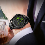 SANDA 1065 Orologio al quarzo da uomo con cinturini intercambiabi