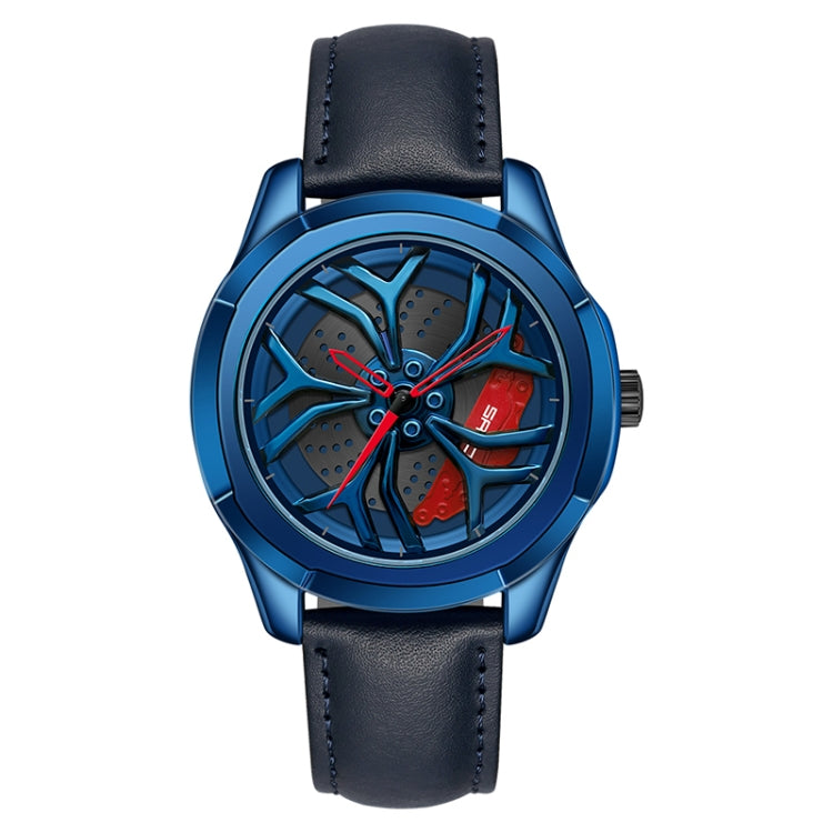 SANDA 1065 Orologio al quarzo da uomo con cinturini intercambiabi