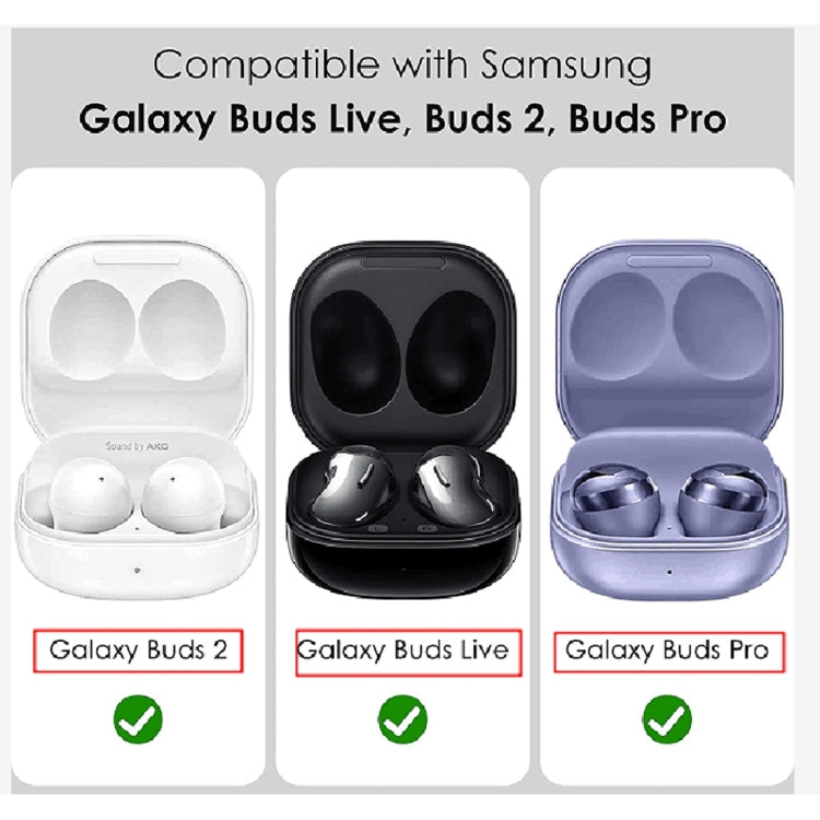 Custodia protettiva anticaduta con interruttore per Samsung Galaxy Buds Live /