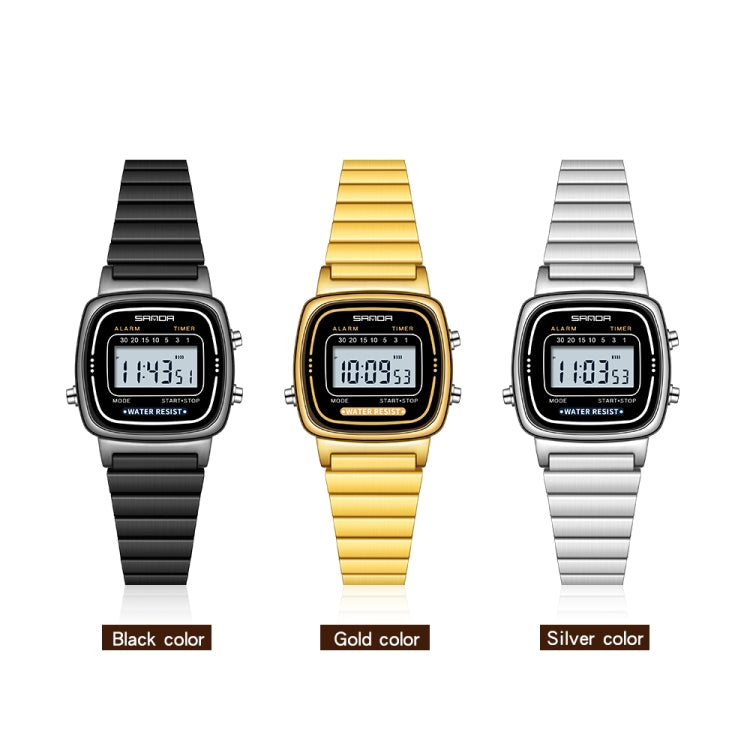 Orologio digitale donna SANDA 6053 con sveglia LED