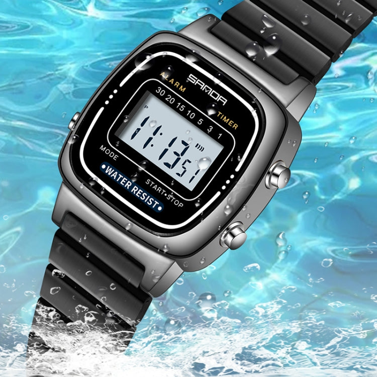 Orologio digitale donna SANDA 6053 con sveglia LED