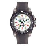 SANDA 6078 Orologio al quarzo da donna con quadrante fluorescente