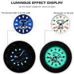 SANDA 6078 Orologio al quarzo da donna con quadrante fluorescente
