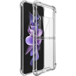 Custodia protettiva trasparente TPU per Galaxy Z Flip3 5G