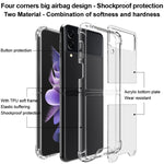 Custodia protettiva trasparente TPU per Galaxy Z Flip3 5G