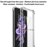 Custodia protettiva trasparente TPU per Galaxy Z Flip3 5G