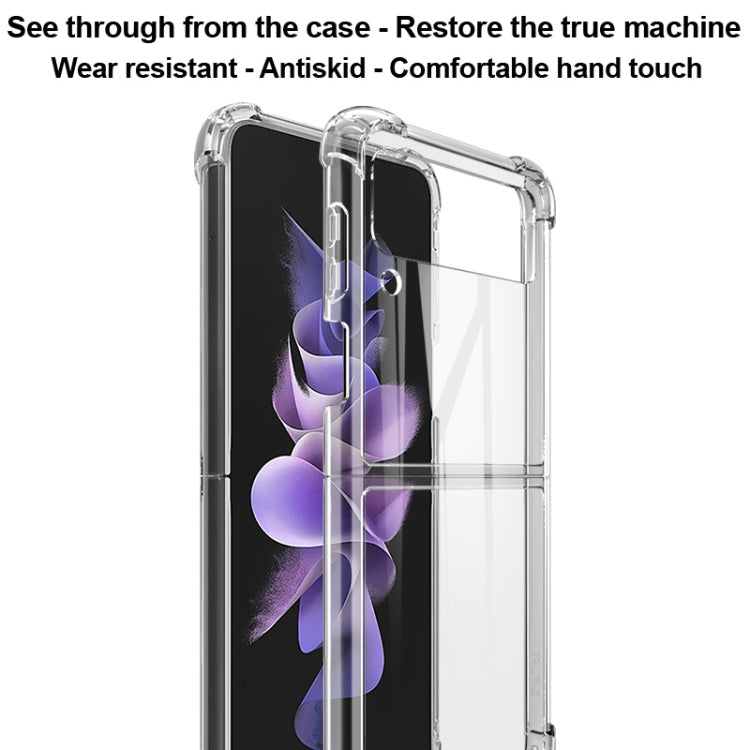 Custodia protettiva trasparente TPU per Galaxy Z Flip3 5G